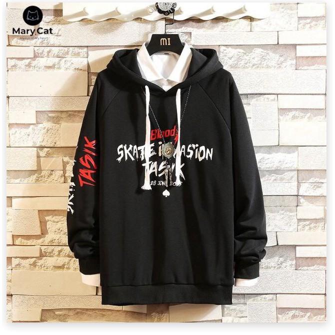 ÁO KHOÁC NỈ HOODIE NAM NỮ FORM RỘNG PHỐI CHỮ CỰC HOT MỚI NHẤT 2019 HQ