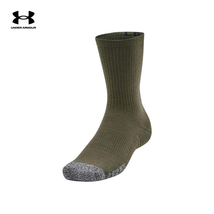 Vớ thể thao unisex Under Armour Training Mid U Marine Od Green/Black/Black - 1346751-390