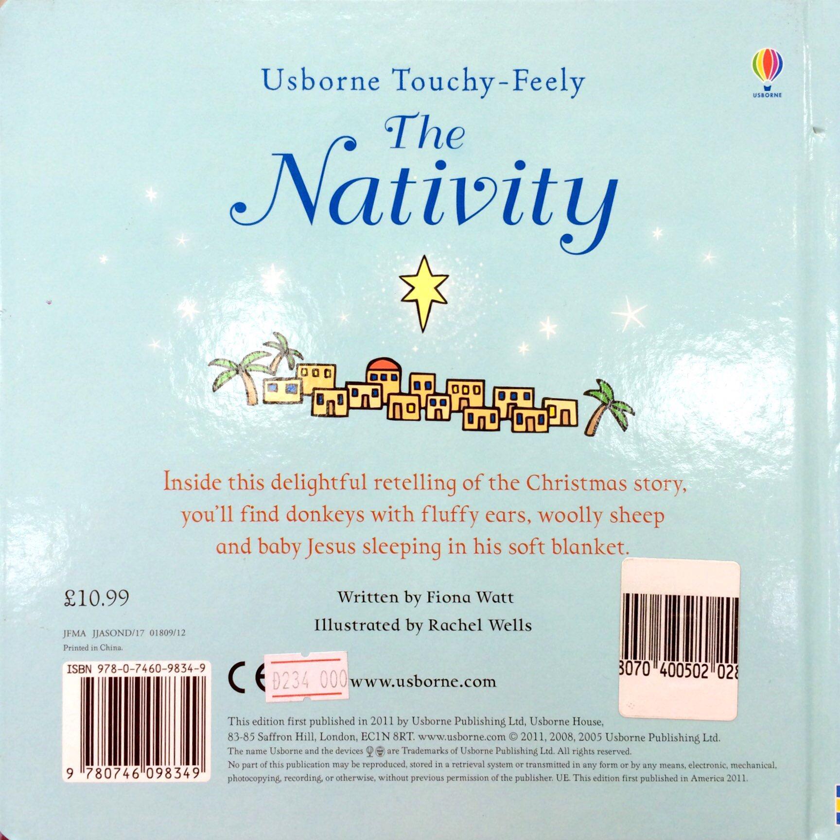 Touchy-Feely The Nativity (Board book)