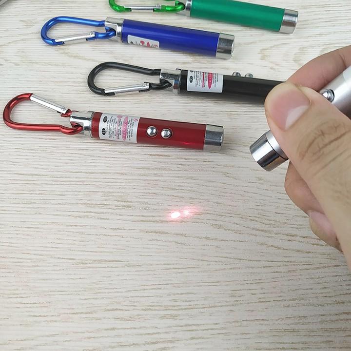 Đèn pin , đèn laze 5 chức năng