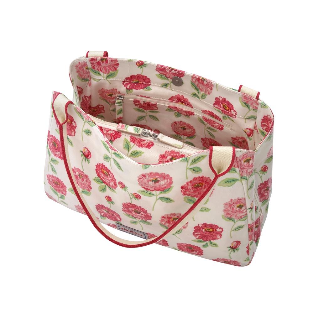 Cath Kidston - Túi đeo vai Hobo Shoulder Bag Dahlia - 1009293 - Cream