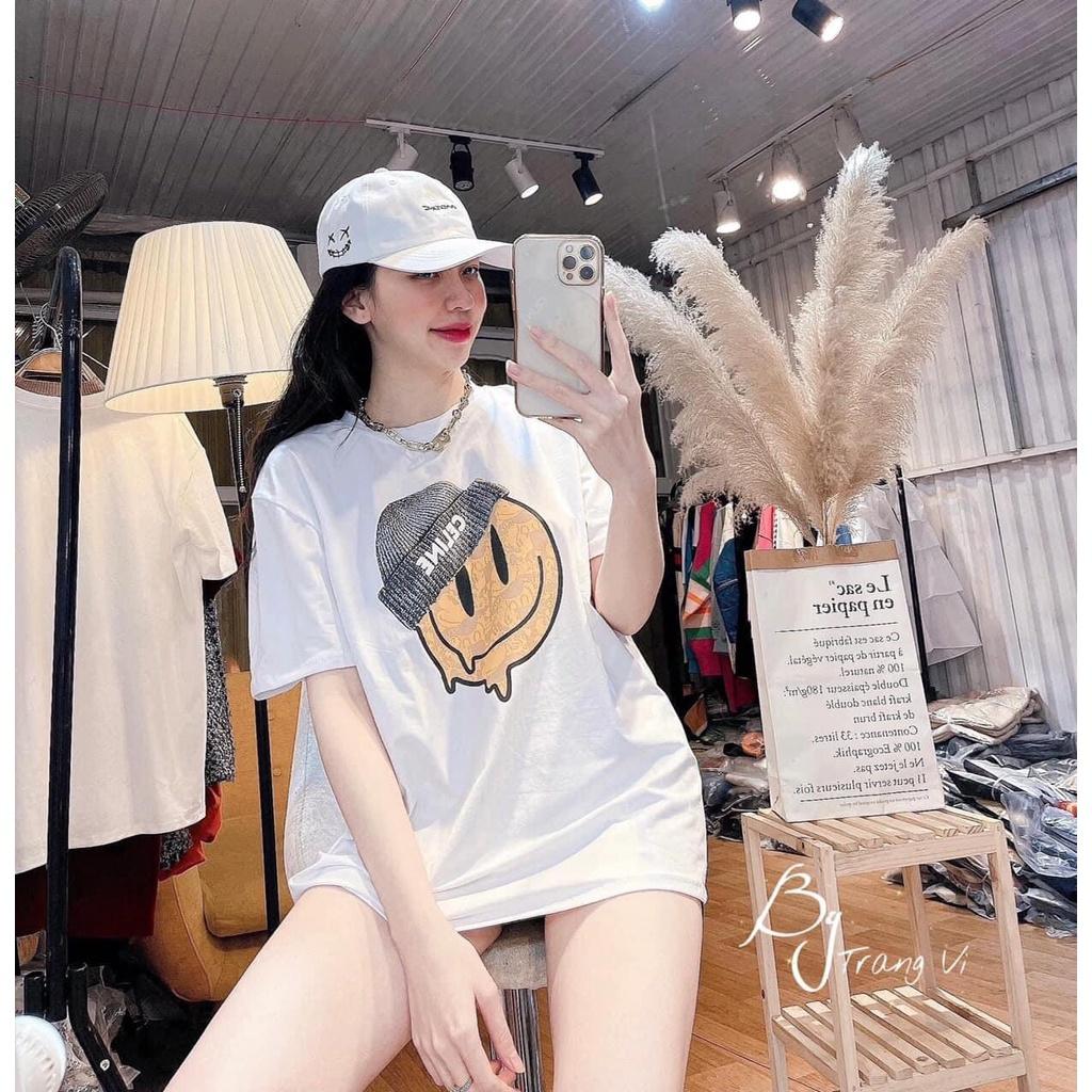 Áo thun unisex Be Yourself size M L XL - MẶT CƯỜI ĐỘI NÓN LEN