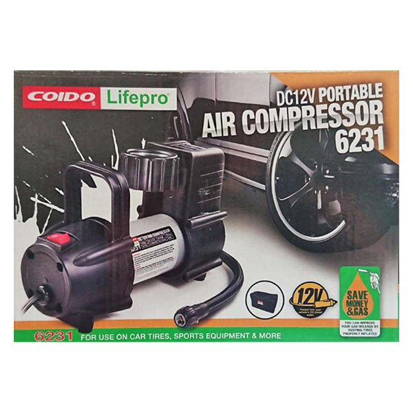 Máy Bơm Lốp Xe Ôtô Coido 6321