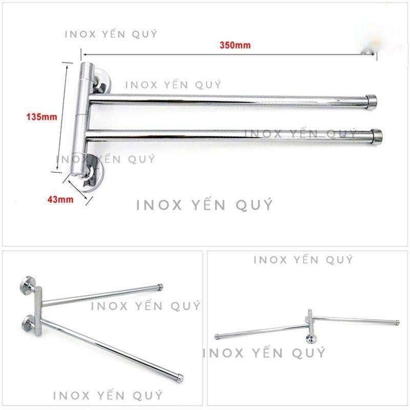 Thanh treo khăn gấp gọn; thanh treo khăn 2/3/4 chạc