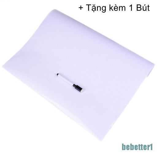 Decal Bảng Trắng Viết Bằng Bút Lông - Nhiều Size