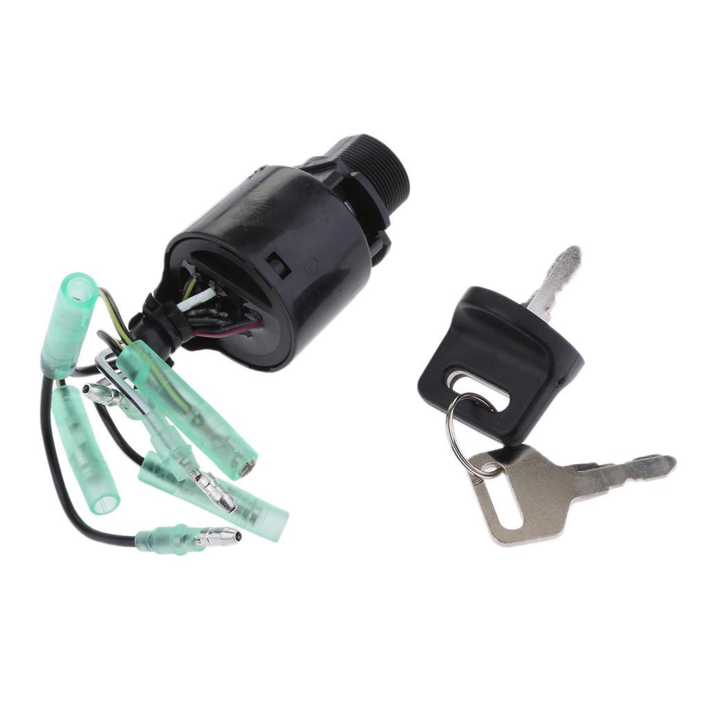 Ignition Switch Assembly 35100-ZV5-013 for Outboard Control Box & Ke