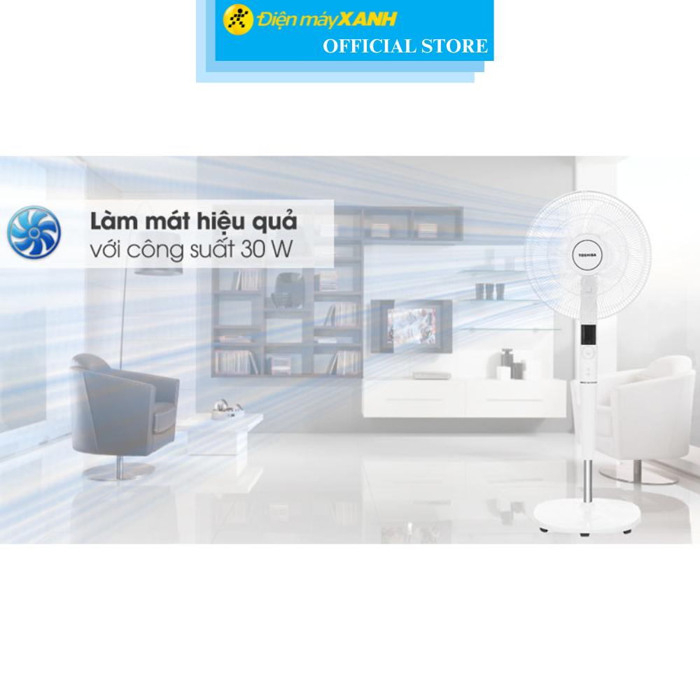 Quạt đứng Toshiba DC inverter F-LSD30(W)VN - Hàng Chính Hãng