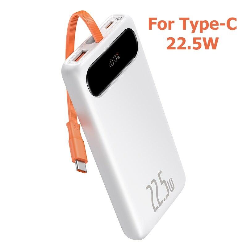 Pin sạc dự phòng Baseus Block Digital Display Fast Charge Power Bank 20/22.5w 20000mah (Hàng chính hãng