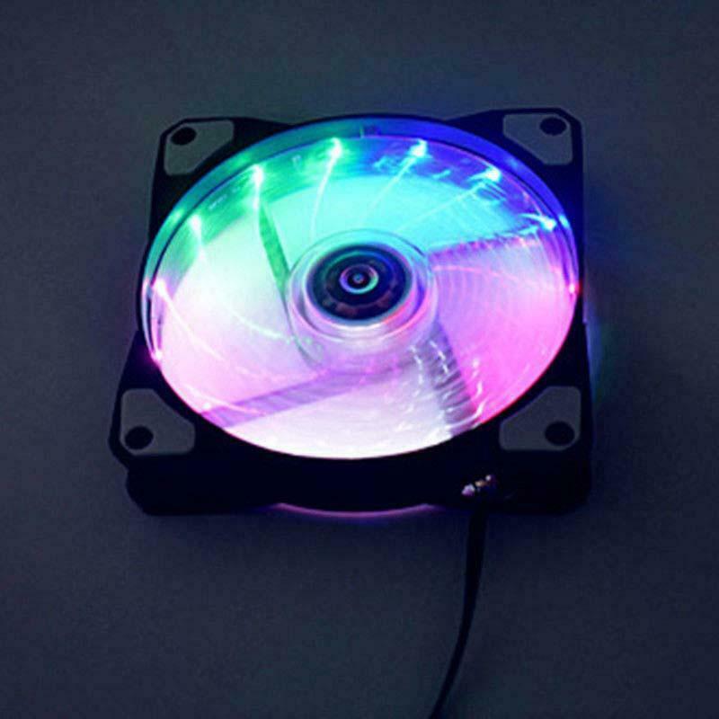 Bộ 5 Fan case Led RGB + Tặng Hub và Remote - Hàng Nhập Khẩu