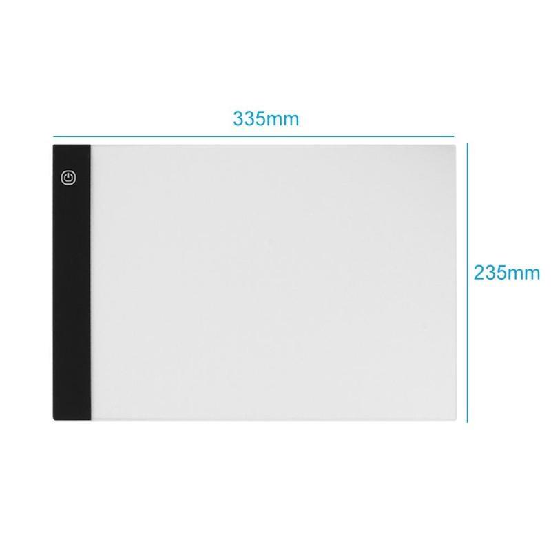 Máy tính bảng đồ họa kỹ thuật số A4 LED Artist Thin Art Vẽ bảng vẽ Hộp đèn