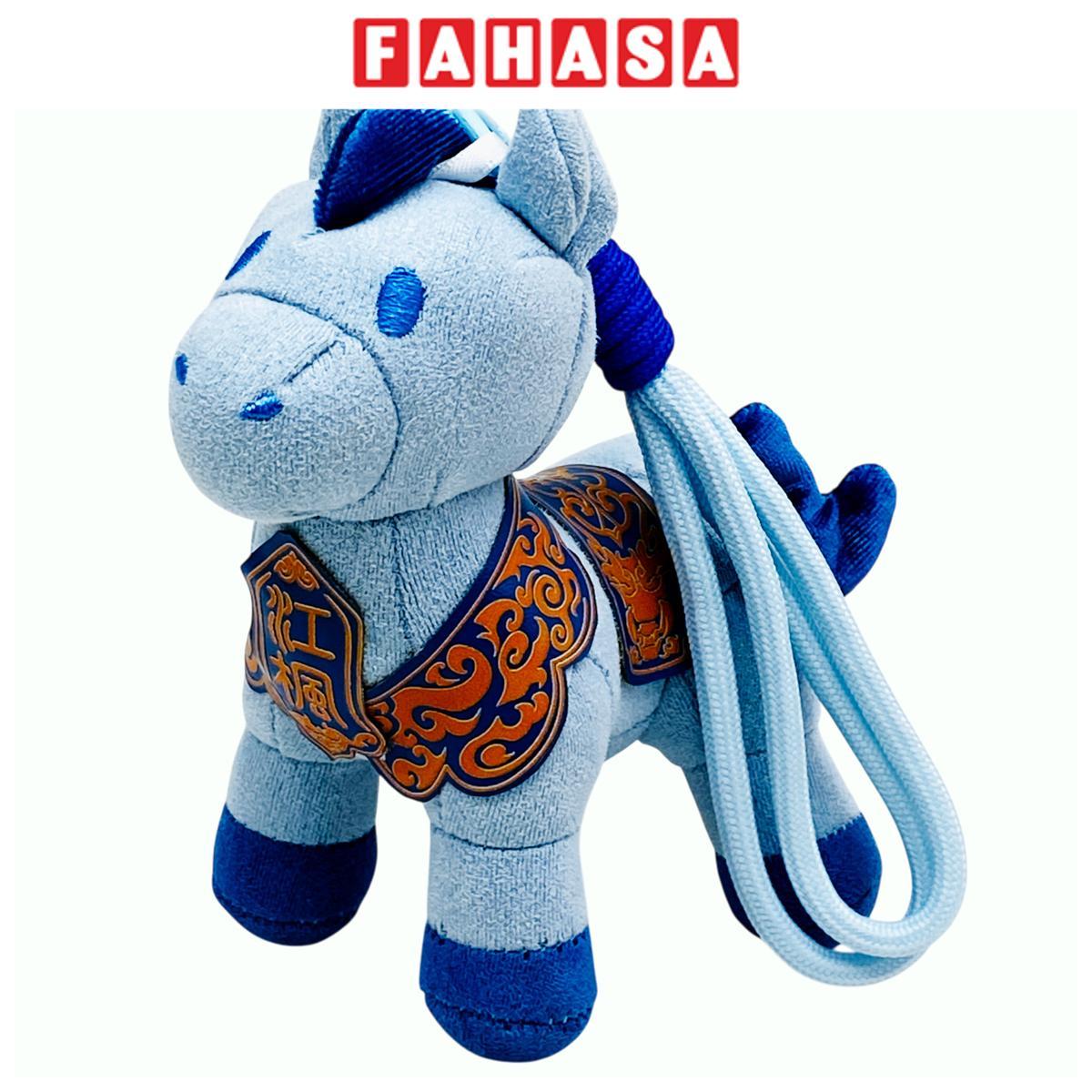 Móc Khoá Thú Bông Hình Ngựa - LC5064-65-66 - Màu Xanh Dương
