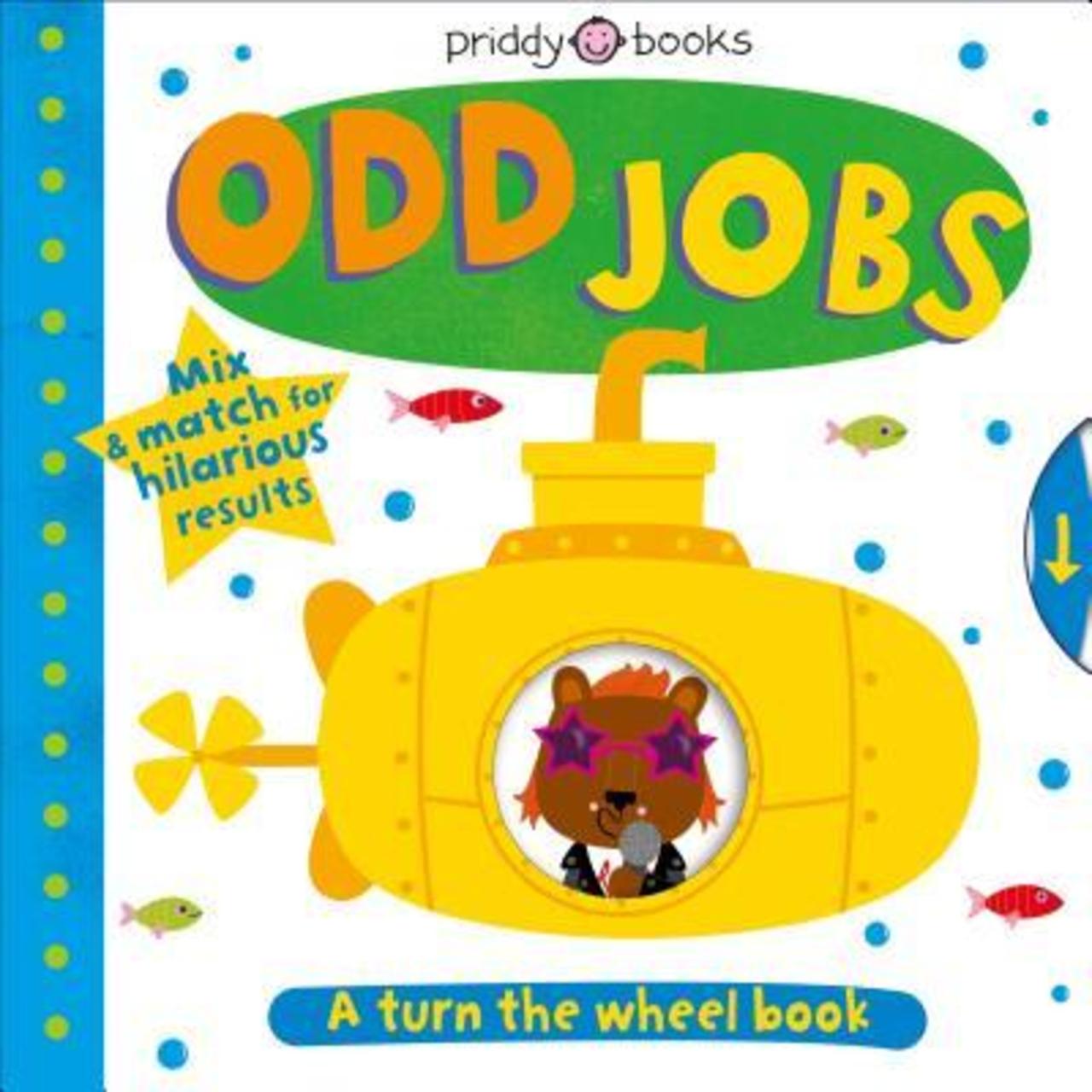 Sách - Turn the Wheel: Odd Jobs by Roger Priddy