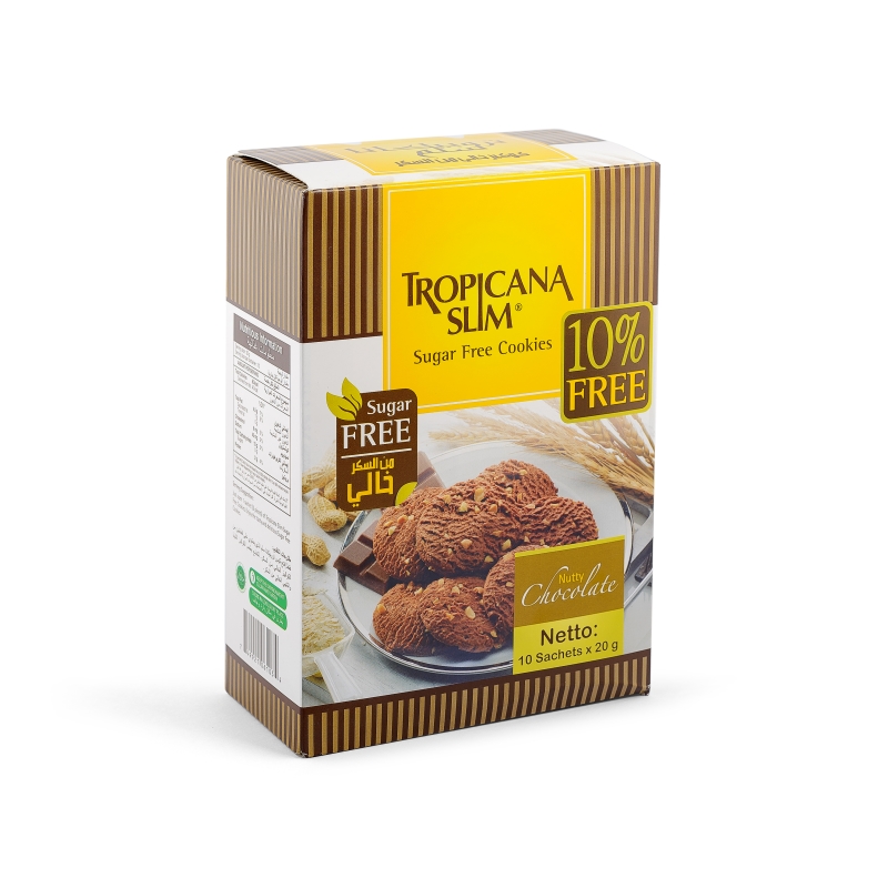 Bánh Ăn Kiêng Cookies Tropicana Slim Socola