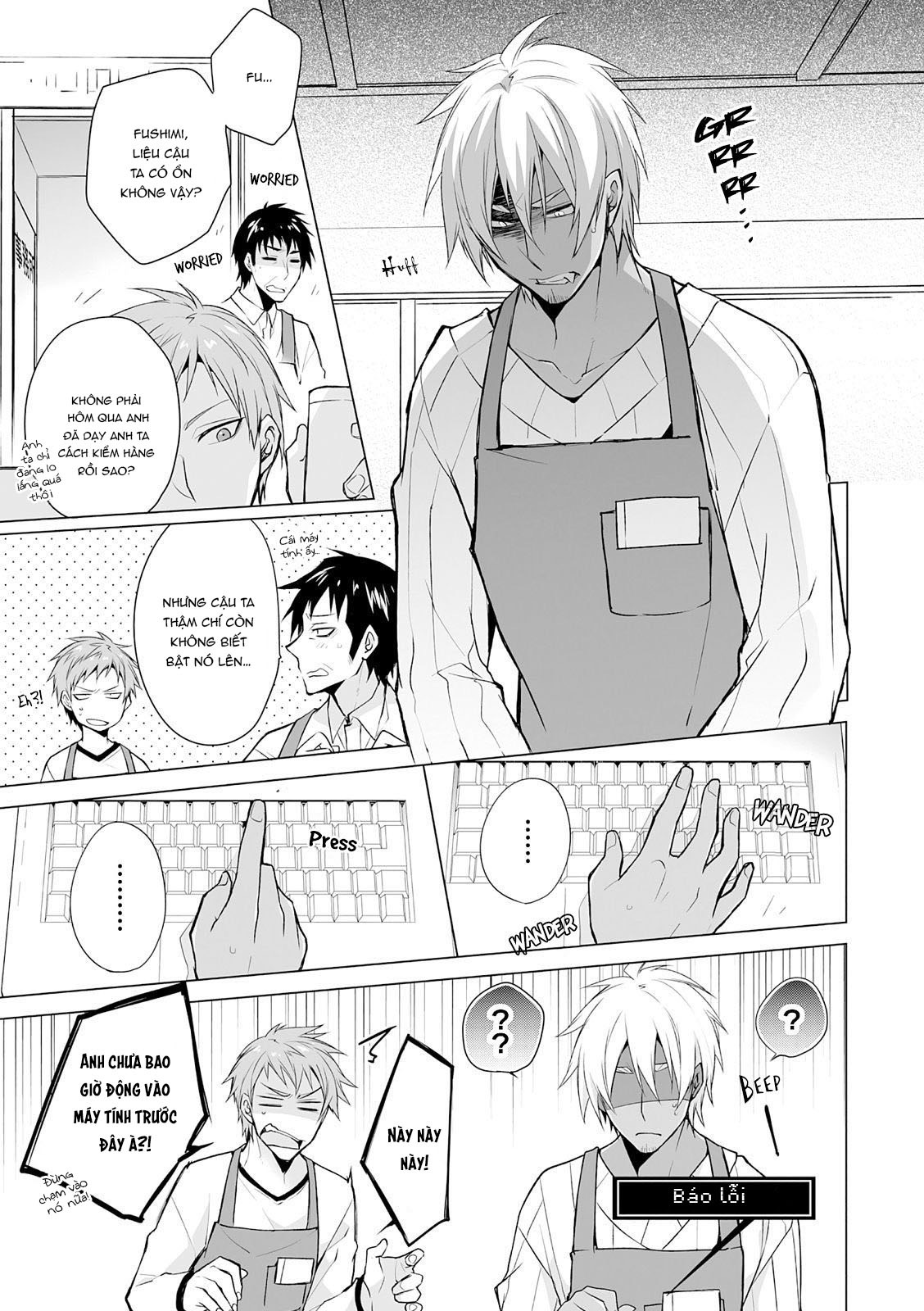 anh chàng người sói và tiểu thuyết gia lập dị chapter 5.1 6