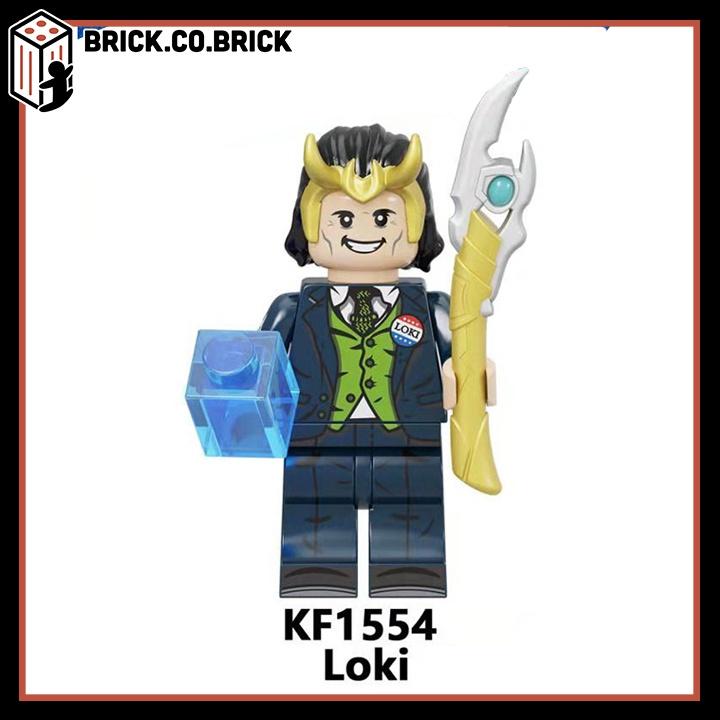 Siêu Anh Hùng Loki Đồ Chơi Lắp Ráp Super Heroes Rocky DC KF6141
