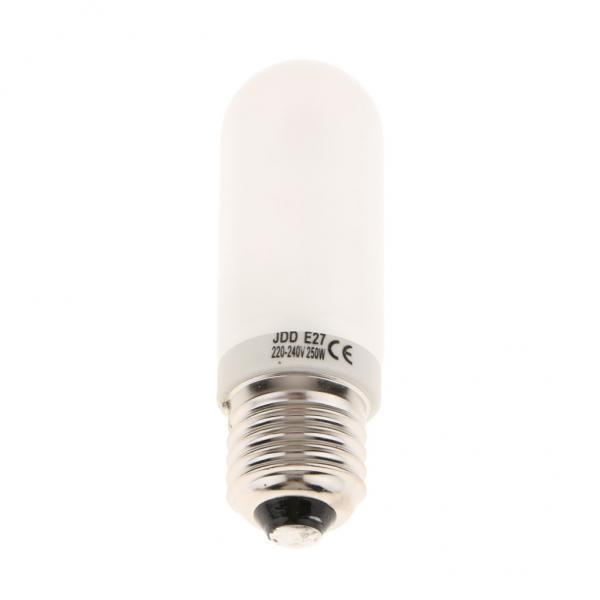 4X Modeling Lamp Tube E27 250w Studio Strobe Bulb Halogen Light Warm White