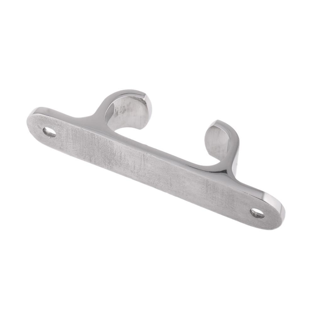 2pcs 6" Stainless Steel Straight Bow Chock Fairlead for Boat Yacht Deck