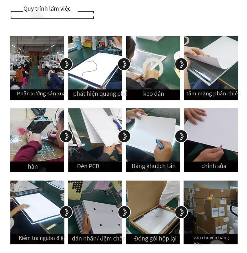 Đảm bảo chất lượng thương mại điện tử A4USB sao chép bảng vẽ truyện tranh phác thảo viết ánh sáng dẫn tấm LED sao chép bảng