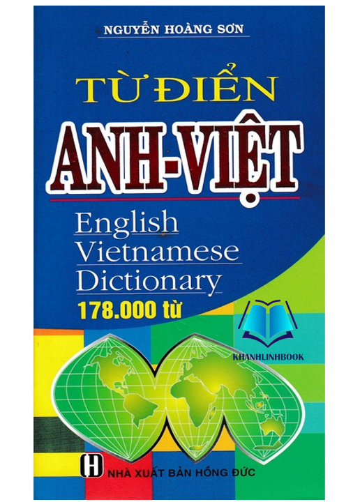 Hình ảnh Sách - Từ Điển Anh Việt 178.000 Từ (HA)