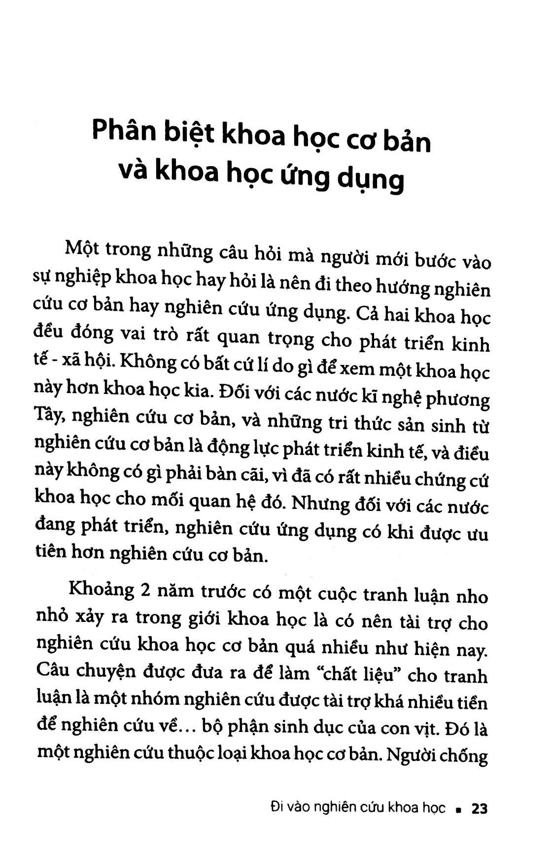 Sách - Đi Vào Nghiên Cứu Khoa Học (Tái Bản 2025)