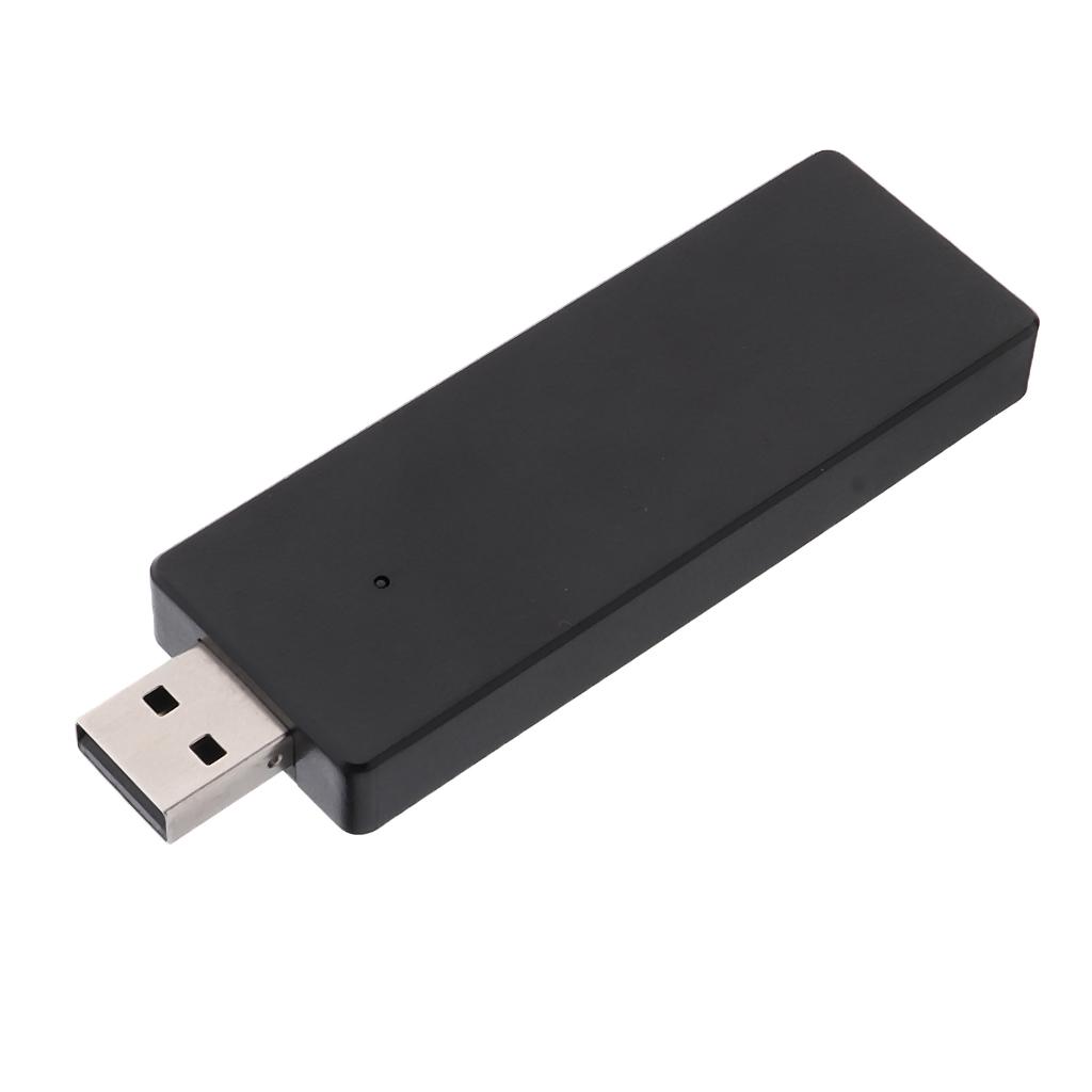 For Microsoft Xbox One Wifi Wireless Adapter Receiver Mini USB for Windows PC - Black