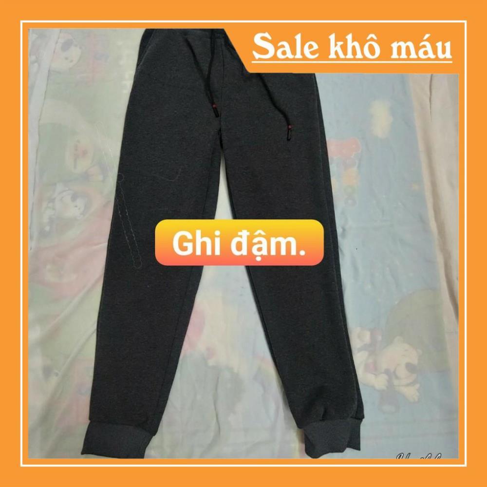 Quần nỉ lót lông nam siêu ấm chống chọi đại hàn