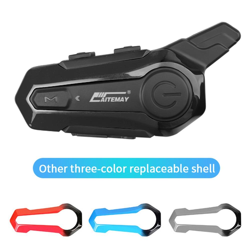 Tai Nghe Bluetooth Không Dây Liên Lạc IP 6 E1 MP3 Gắn Mũ Bảo Hiểm Chống Thấm Nước