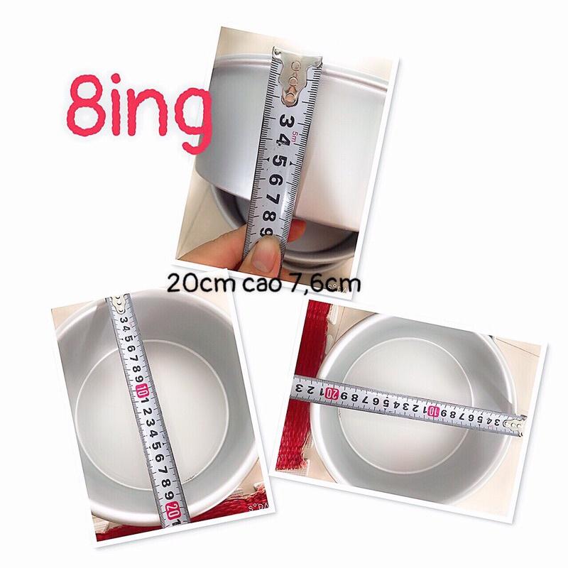Khuôn nhôm đúc tròn đế rời 12cm-14cm-16cm-18cm-20cm-22cm-24cm