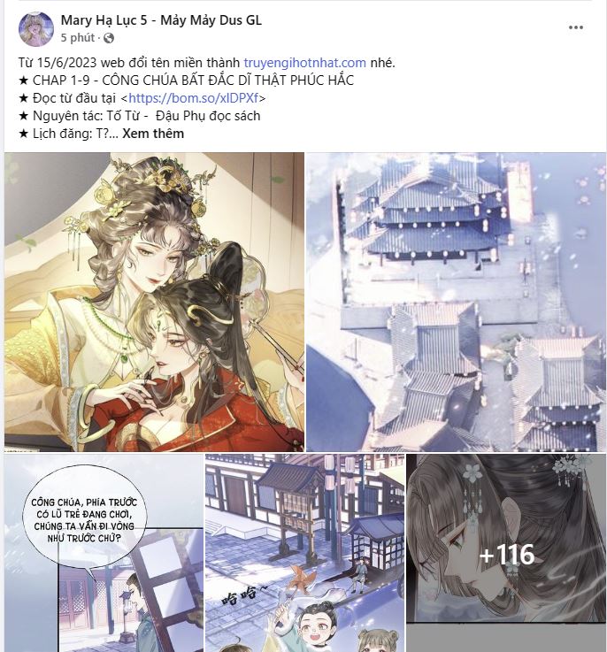 công chúa bất đắc dĩ thật phúc hắc chapter 6 1