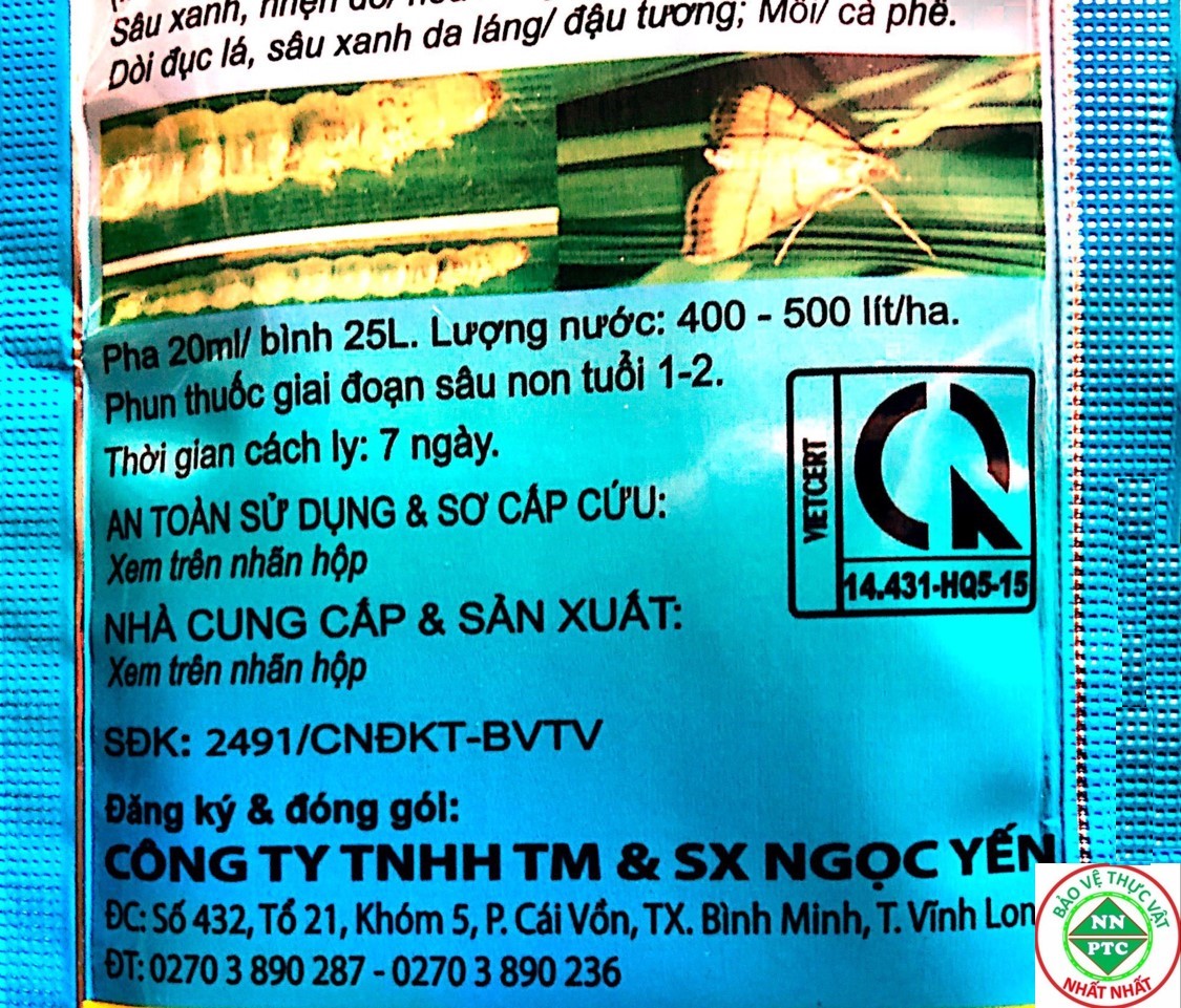 THUỐC TRỪ SÂU chlorferan 240SC  CHIM SÂU - VUA DIỆT SÂU CUỐN LÁ, SÂU Đục Thân