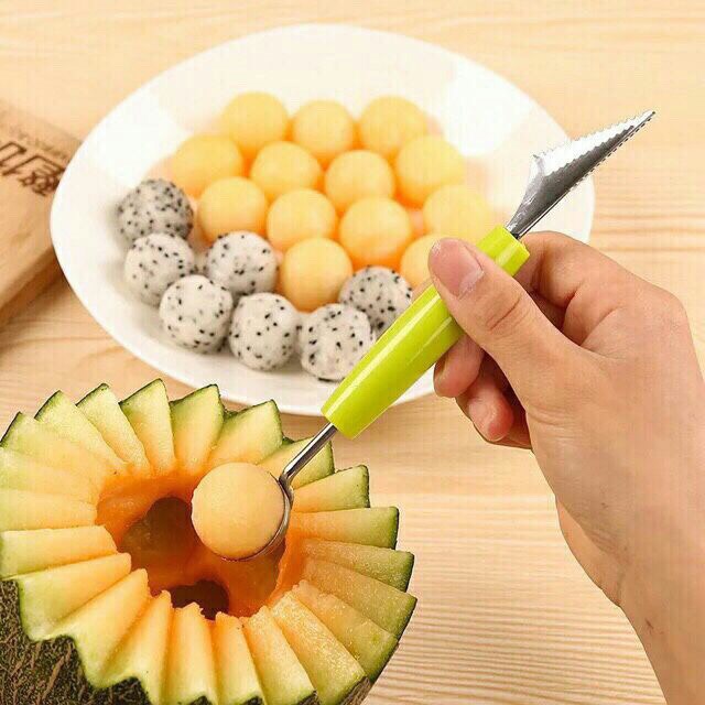 Combo 2 dụng cụ gọt tỉa trái cây 2 đầu