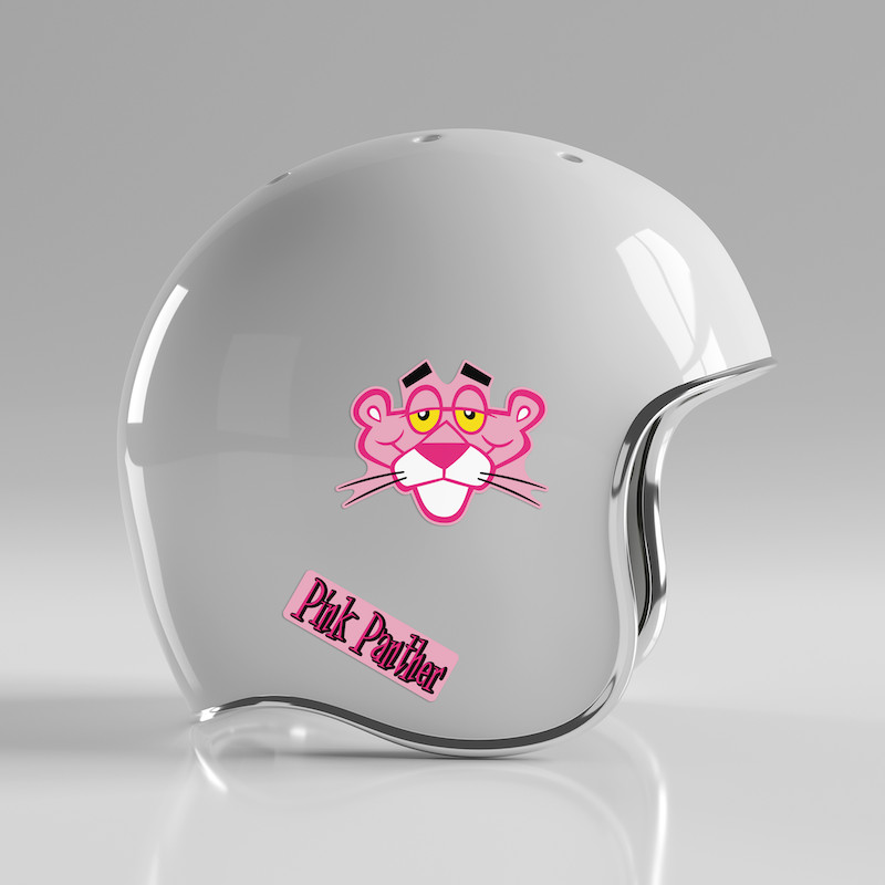 Pink Panther - Single Sticker hình dán lẻ