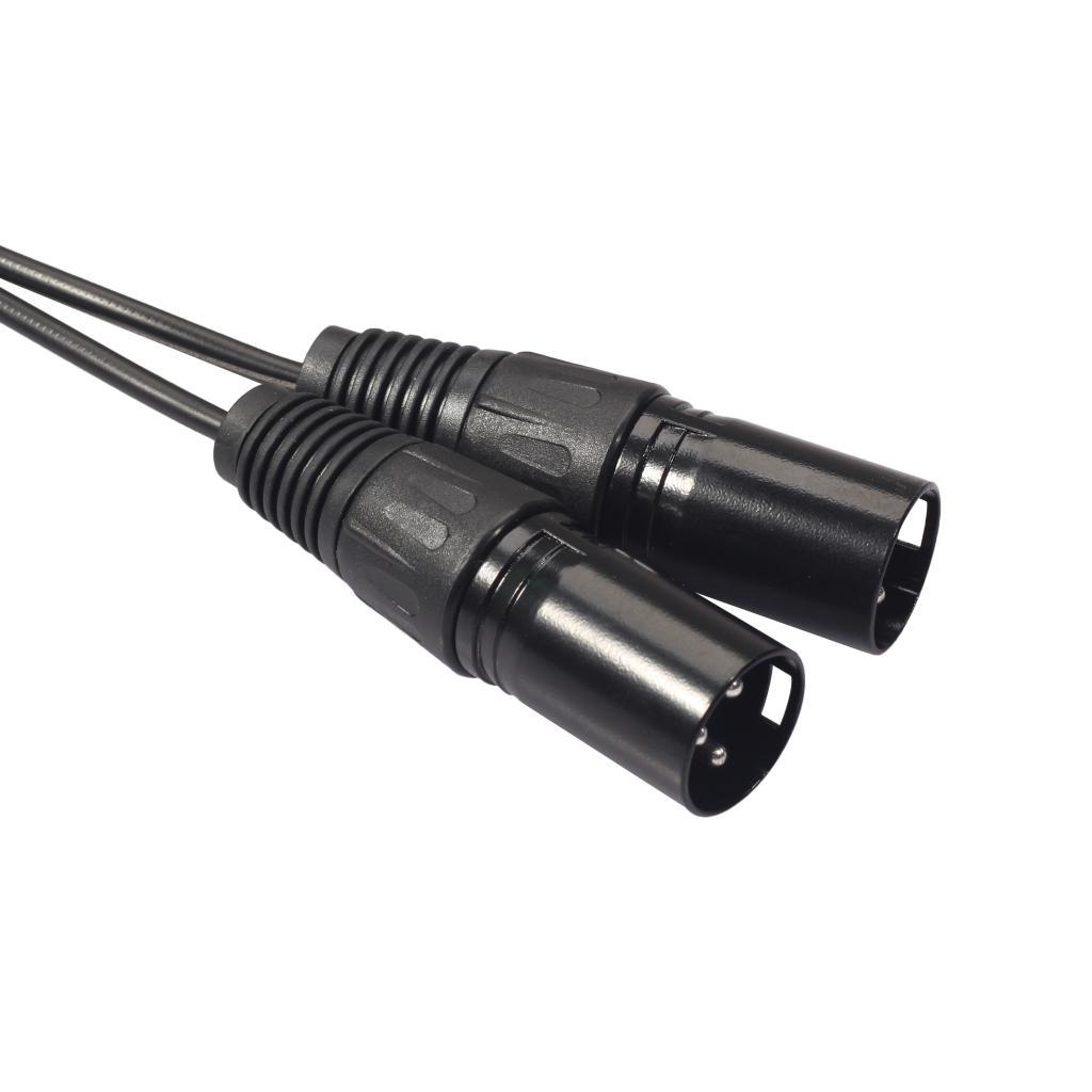 Dual RCA sang XLR Nam Cáp Dây cho Âm Thanh Stereo Âm Thanh Micro Phụ Kiện