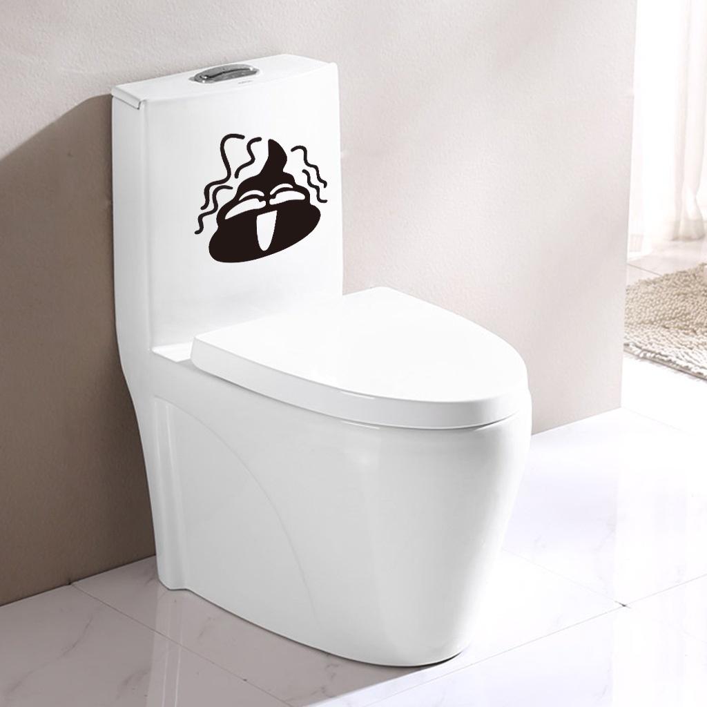 Hình dán decal trang trí toilet, bồn cầu, nhà vệ sinh chống thấm nước họa tiết siêu dễ thương