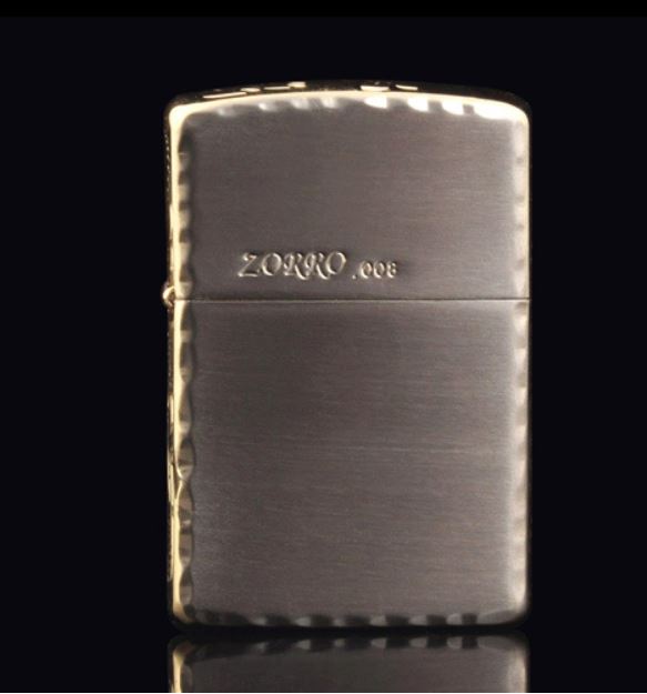 Vỏ Hột Quẹt Bật Lửa Xăng Đá Zorro Z8265 Họa Tiết Khắc Đẹp Độc Lạ - Dùng Xăng Bấc Đá Cao Cấp