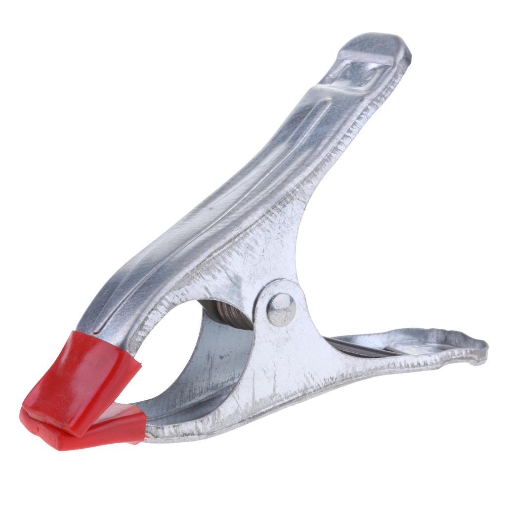 A Quick-Clip DIY Repair Tool Spring Steel Clamp Clip Jaw Opening Hand 6inch