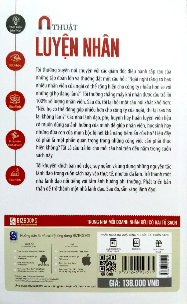 Thuật Luyện Nhân: Phương pháp đánh thức sức mạnh diệu kì của những người xung quanh bạntv