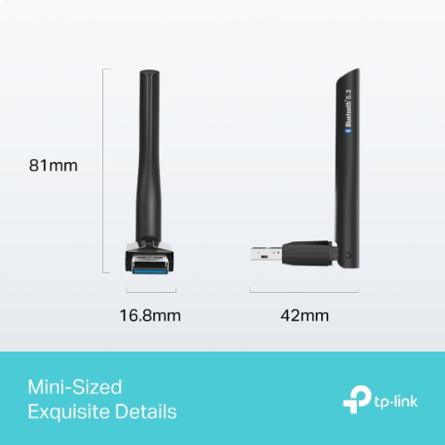 Thiết bị kết nối Bluetooth 5.3 TP-Link UB500 Plus Tích Hợp Ăng-ten Tầm Xa - Hàng chính hãng