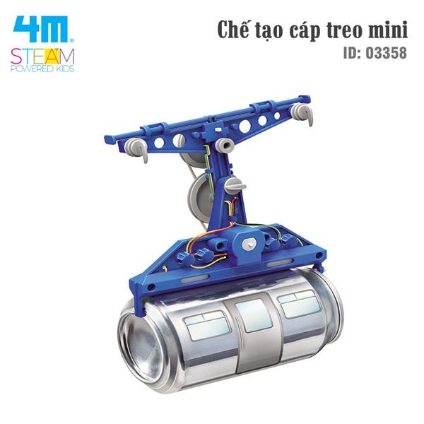 Đồ Chơi Khoa Học Lắp Ráp Cáp Treo Mini – 4M 03358