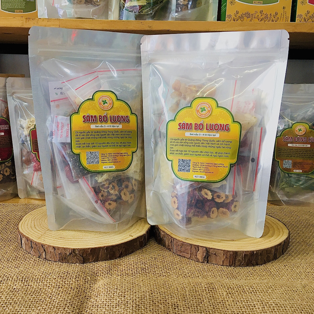 Set Nguyên Liệu Nấu Chè Sâm Bổ Lượng Shop Thảo Dược