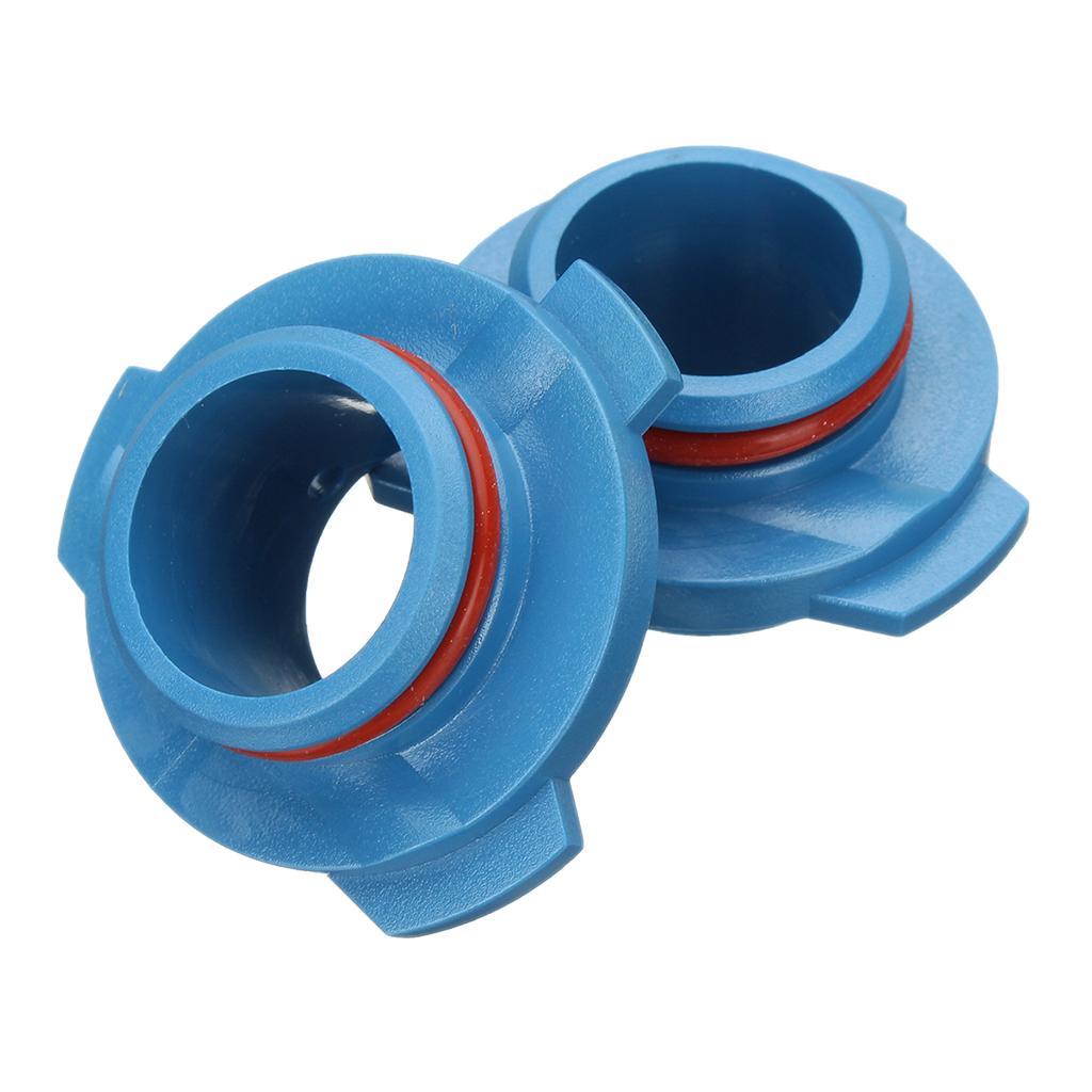 4Pcs LED Headlight Bulb Base Adapter Socket Retainer 880/HB4/HB3/H11/H7/H4
