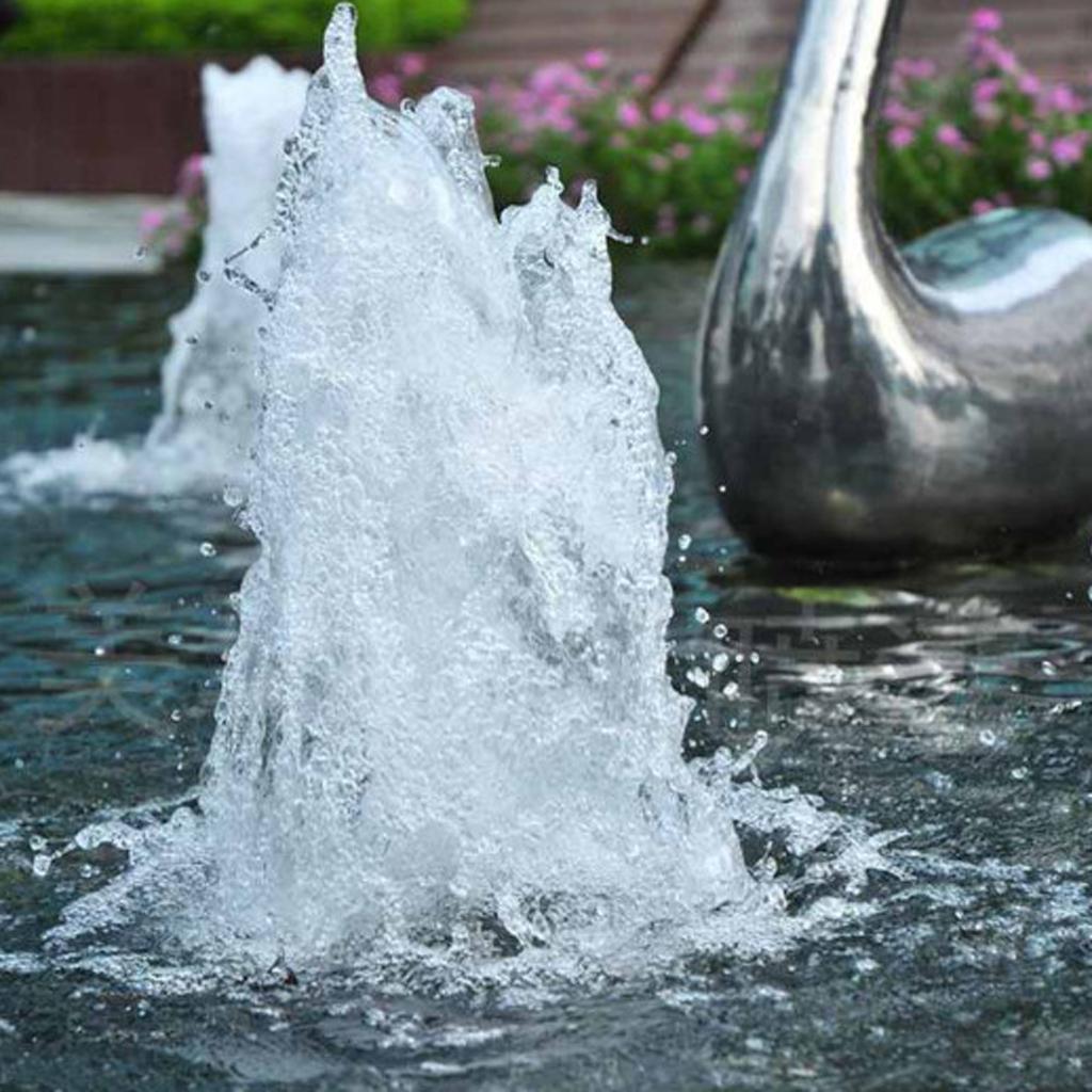 2x Spring Bubbling Style Fountain Nozzle - for Garden Pond, Amusement Park,