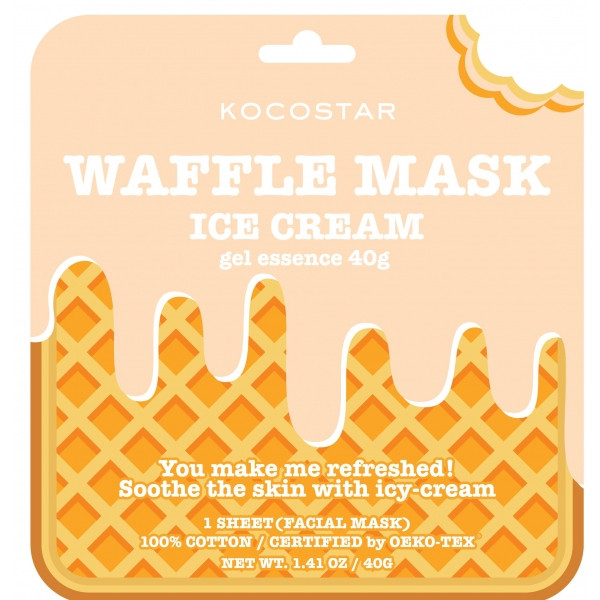 Mặt Nạ Bánh Quế Kem Tươi KOCOSTAR WAFFLE MASK ICE CREAM