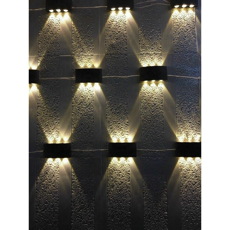 Đèn led tia, đèn tường, đèn cầu thang 6 tia 8 tia, ánh sáng êm dịu