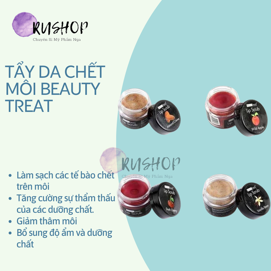 Tẩy da chết môi Beauty Treats Lip Scrub