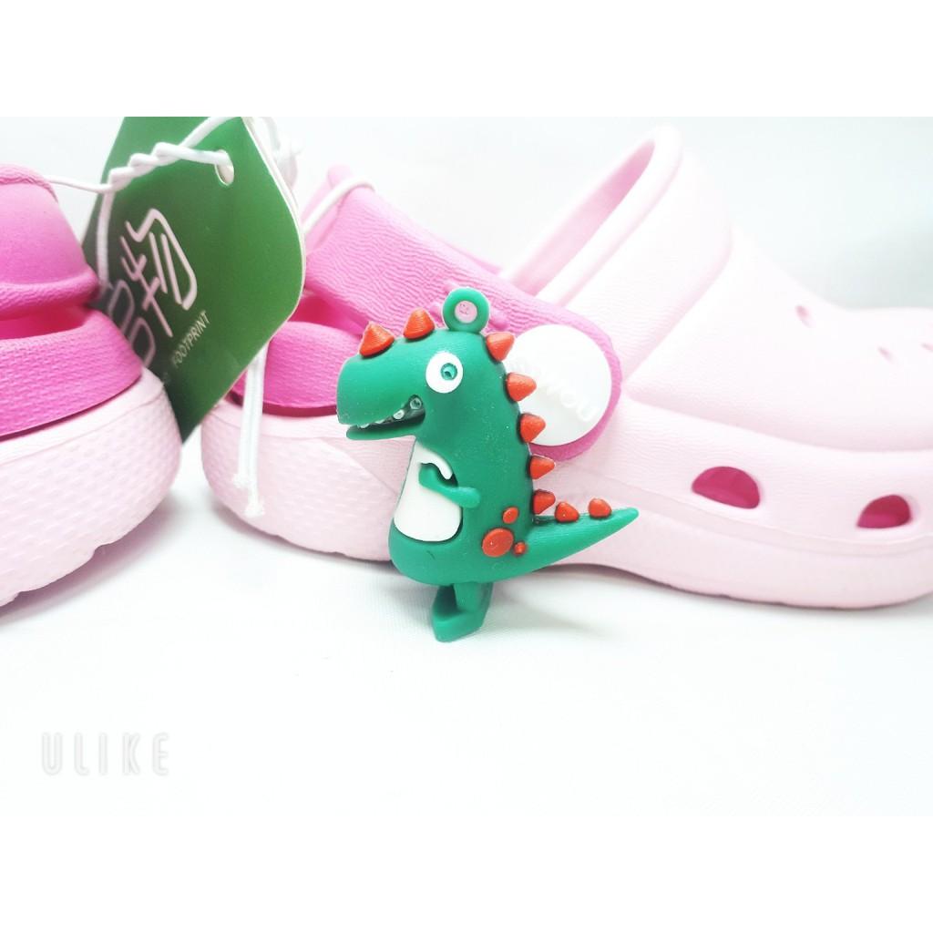 STICKER JIBBITZ gắn dép crocs, sục, dép trẻ em 4D mẫu cute loại TRUNG