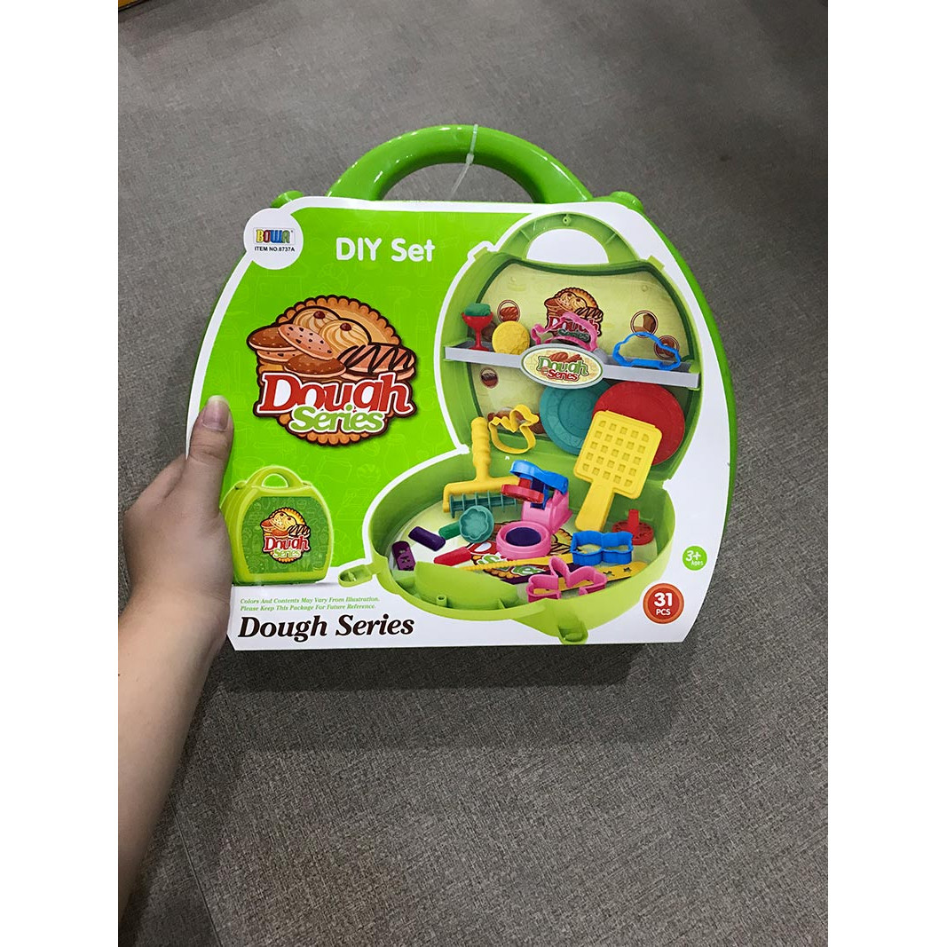 Bộ valy đất nặn dụng cụ làm bánh nướng Bowa 8737a