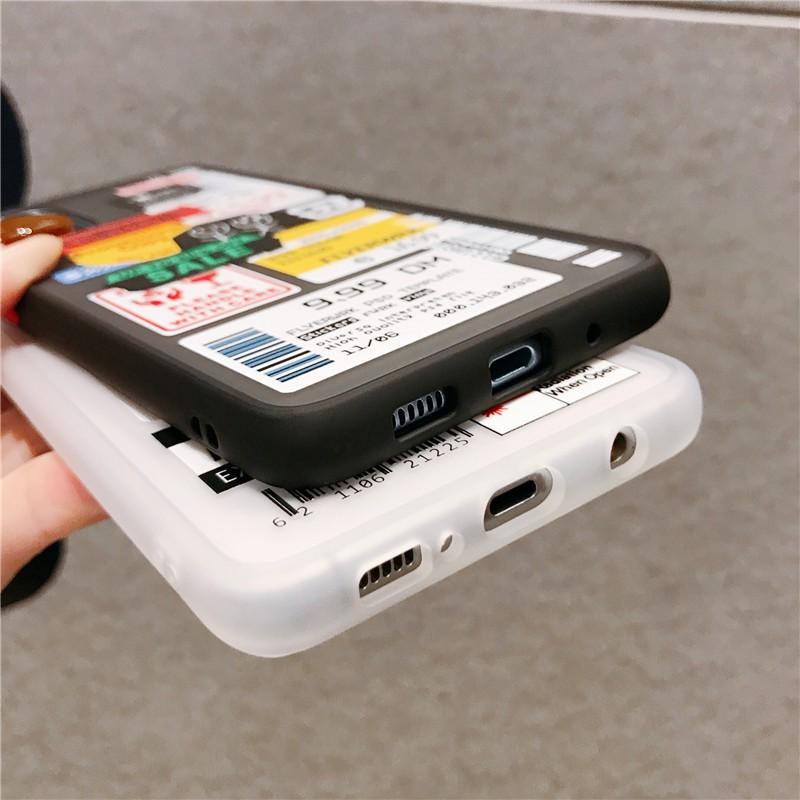 Ốp Lưng Viền Dẻo In Sticker Cho Samsung S21 ULTRA / S21 PLUS / Note 20 Ultra / Note 20 / S20 Ultra / S20 Plus