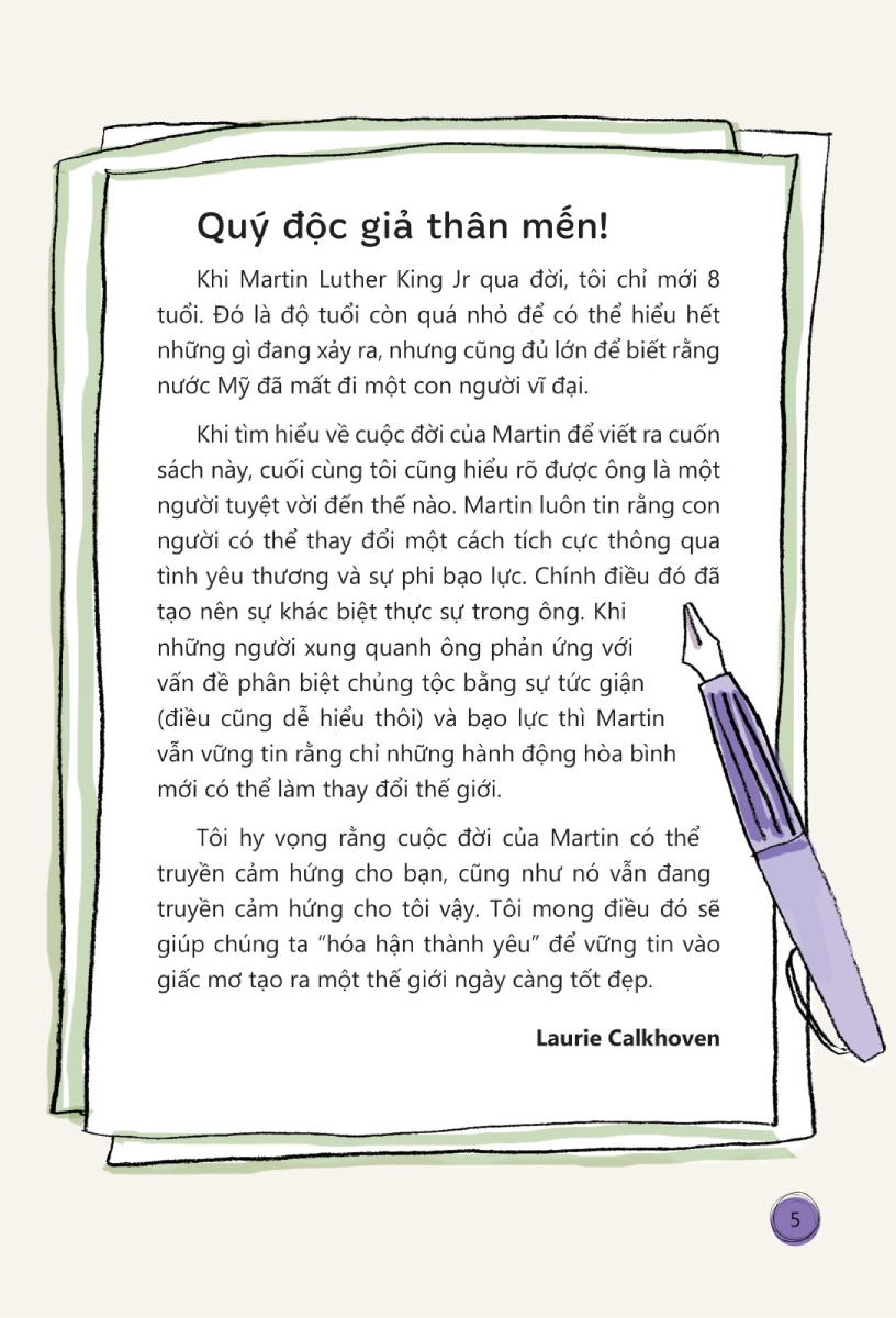 Truyện Kể Danh Nhân Truyền Cảm Hứng - Martin Luther King Jr _DTI