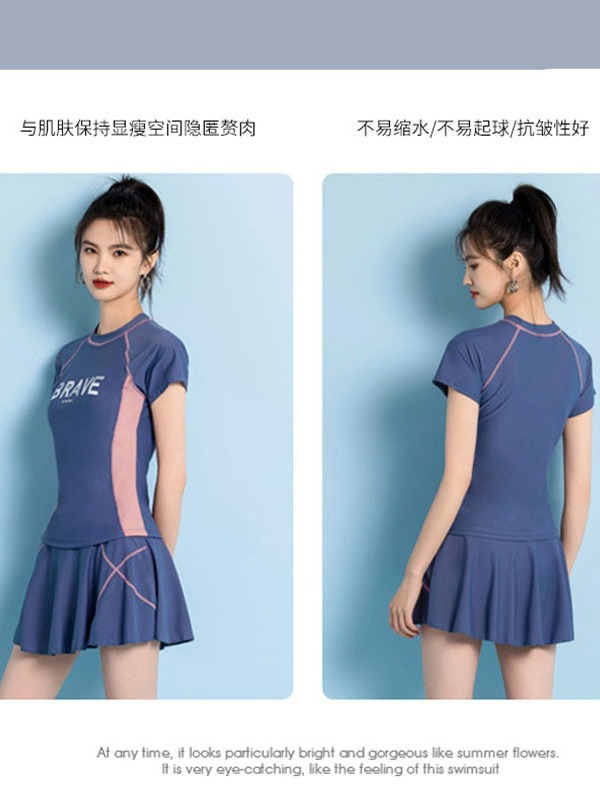 Bộ đồ bơi nữ, áo tắm đi biển duyên dáng kín đáo